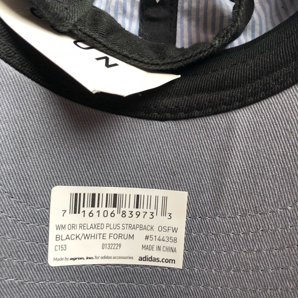 Adidas Originals black baseball cap NWT - Picture 8 of 8